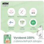 Muumi Baby 4 Maxi 7-14 kg, pachet lunar de scutece ecologice, 138 buc