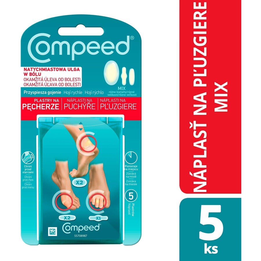 Compeed Blisterpleister mix 5 stuks