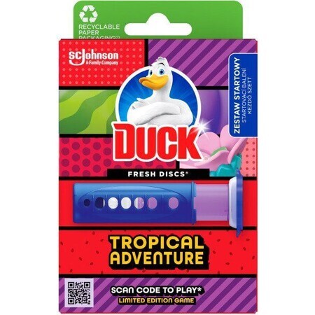 Duck Fresh Discs Tropisch Avontuur Toiletvlekken 36 ml