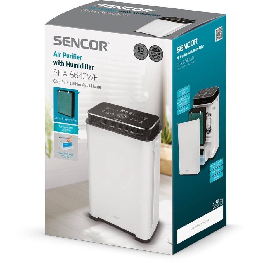 Purificateur d'air Sencor SHA 8640WH