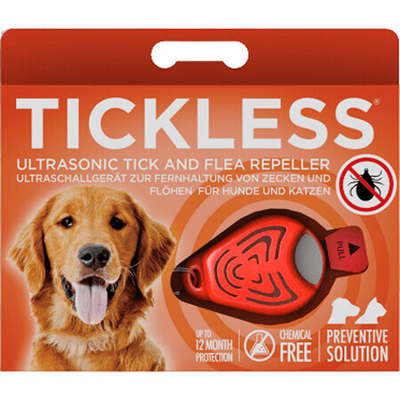 TICKLESS® Pet Ultrasoon teken- en vlooienbestrijdingsmiddel voor honden