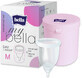 Bella menstruatiecup + reinigingshoes maat M