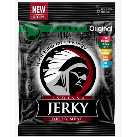 Indiana Jerky Kalkoen Origineel 25 g