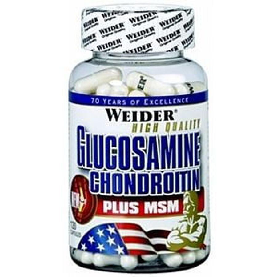 Weider Glucosamine Chondroïtine + MSM gewrichtsvoeding 120 tabletten