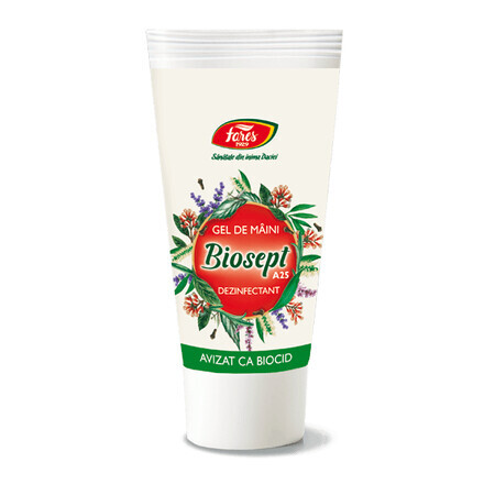 Biosept gel de maini, A25, 50 ml, Fares