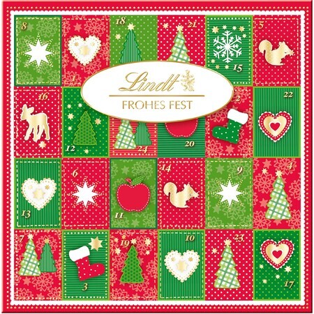 Lindt vrolijke adventskalender 115 g