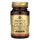 Biotine 300 mcg, 100 tabletten, Solgar