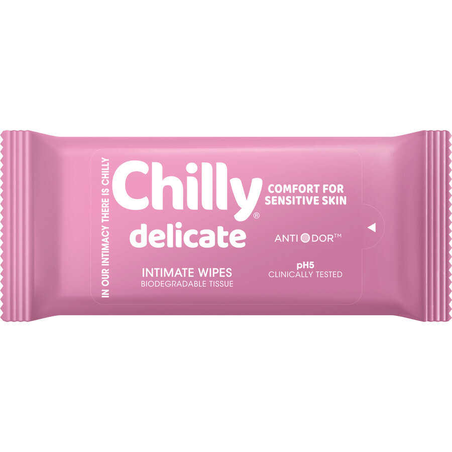 Chilly Wipes Delicate 12 stuks