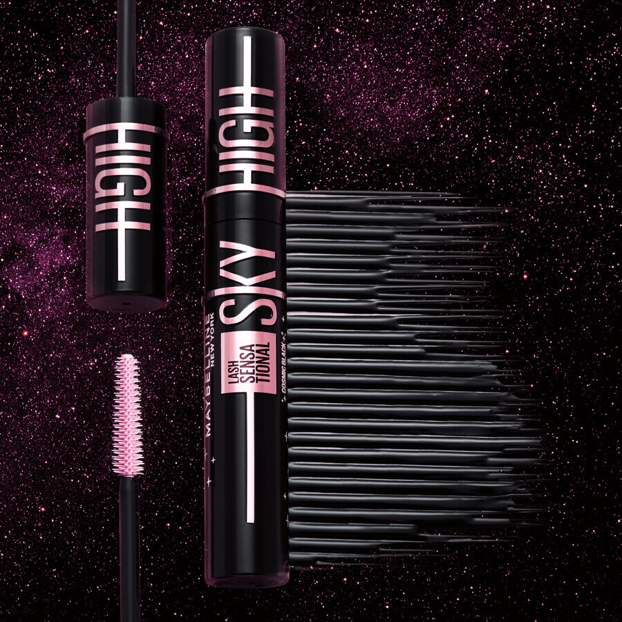 Maybelline New York Lash Sensational Lash Sky High Cosmic Space Black Mascara, 7,2 ml