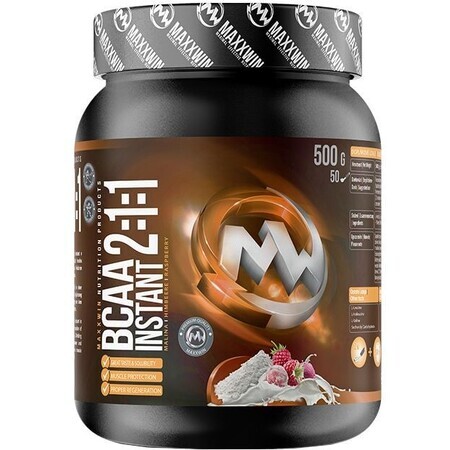 Maxxwin BCAA 2:1:1 Instant Framboos 500 g