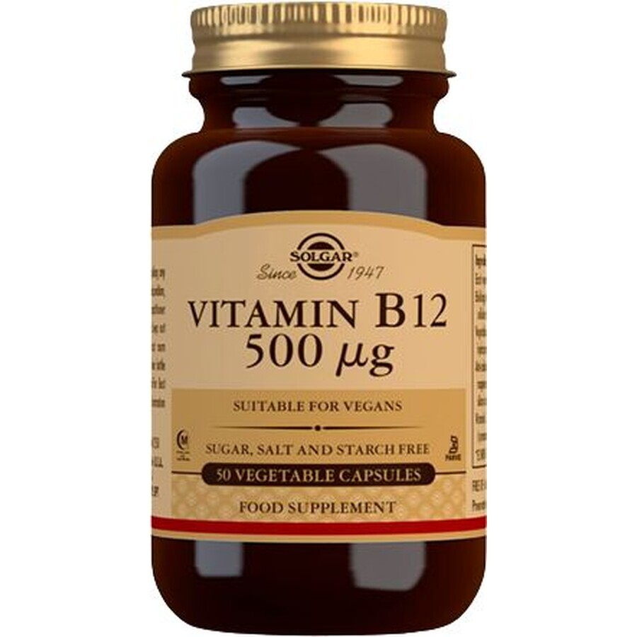 Solgar Vitamine B12 50 capsules