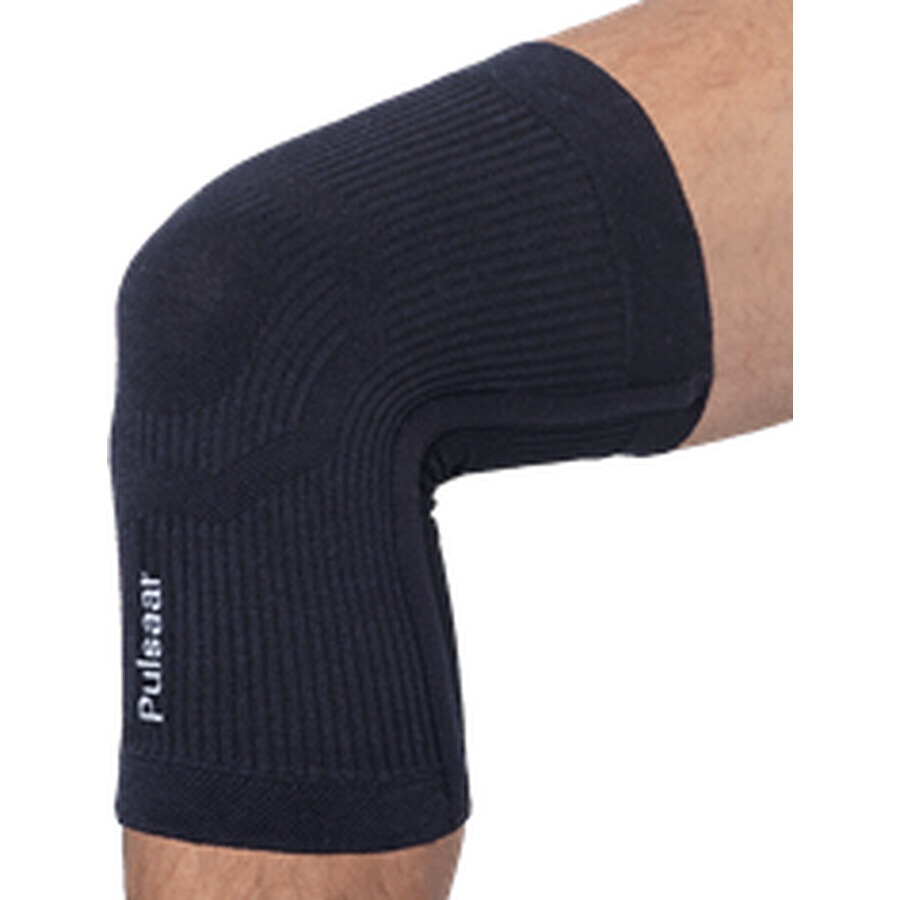 Pulsaar Actieve kniebandage met bamboe houtskool en germanium XL (53 - 62 cm)