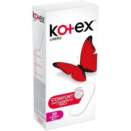 Kotex® ® SuperSlim inlegkruisjes 20 stuks