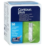 Contour Plus Glucose Test Strips, 50 pieces