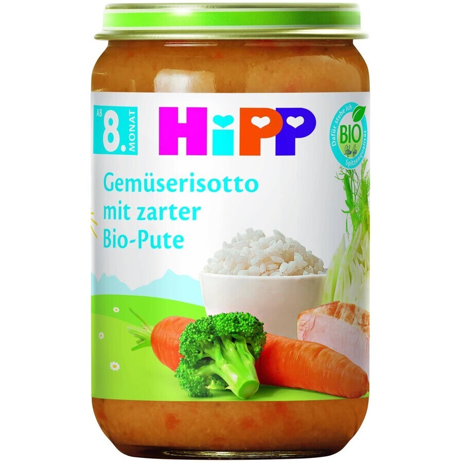 HiPP BIO Vegetable Risotto with turkey meat 220 g