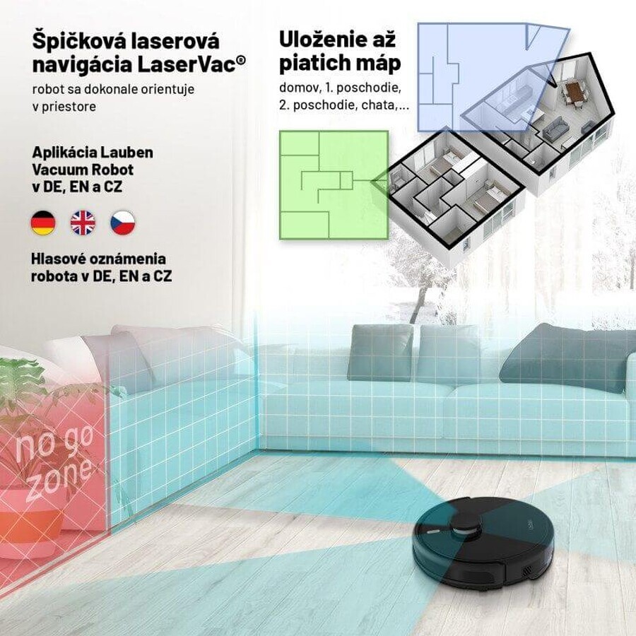 Lauben Robot LaserVac® 52BB Pet