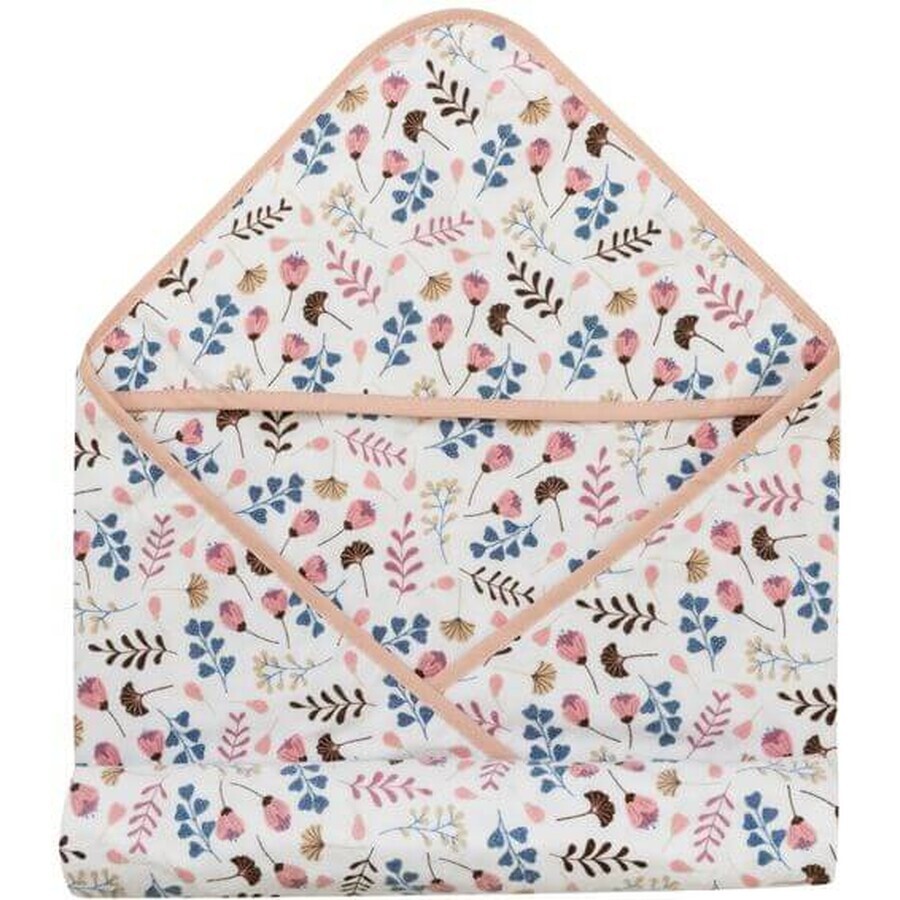 Bomimi Kaphanddoek FLANEL 80x80, bloemen