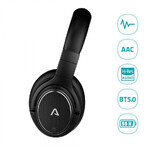 Auriculares inalámbricos LAMAX NoiseComfort ANC, negros