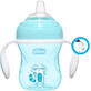 Chicco Overgangsleermok met handvaten blauw 4m+ 200 ml