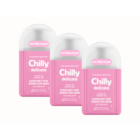 Chilly Delicate TRIO intieme gel 3 x 200 ml