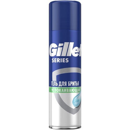 Gillette Sensitive Series Gel da barba per uomo 240 ml