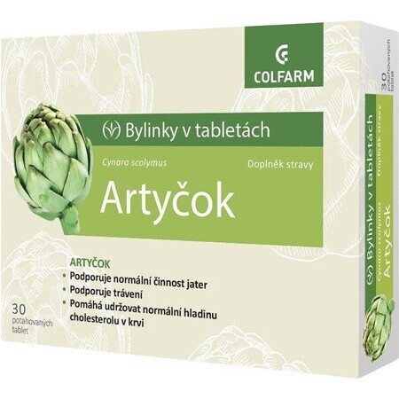 Colfarm Artisjokken 30 tabletten