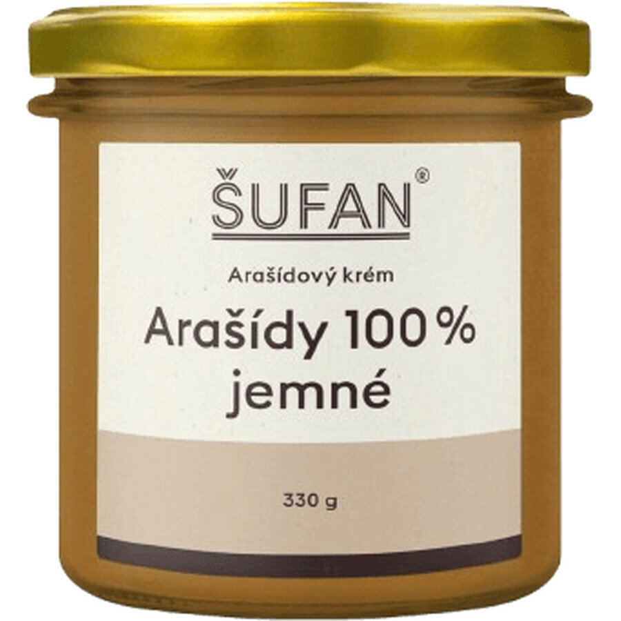 Shufan 100% fijne pindakaas 330 g