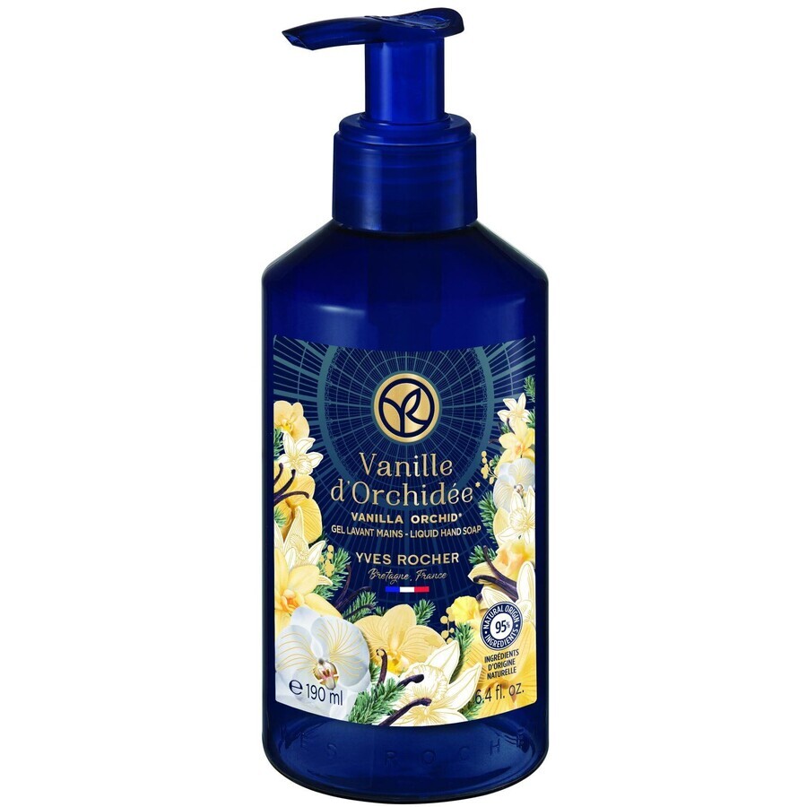 Yves Rocher Vloeibare Handzeep Vanille en Orchidee 190 ml