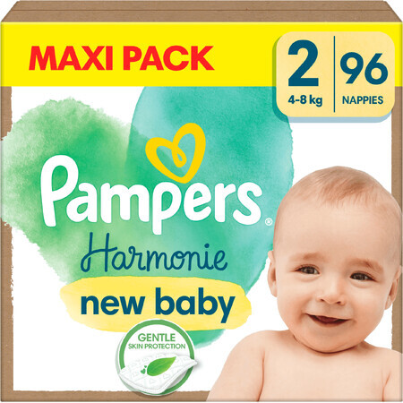 Pampers Harmonie Baby taglia 2, 96 pz.