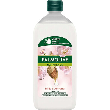 Vloeibare zeep Palmolive Naturals Amandel&Melk 750 ml navulling