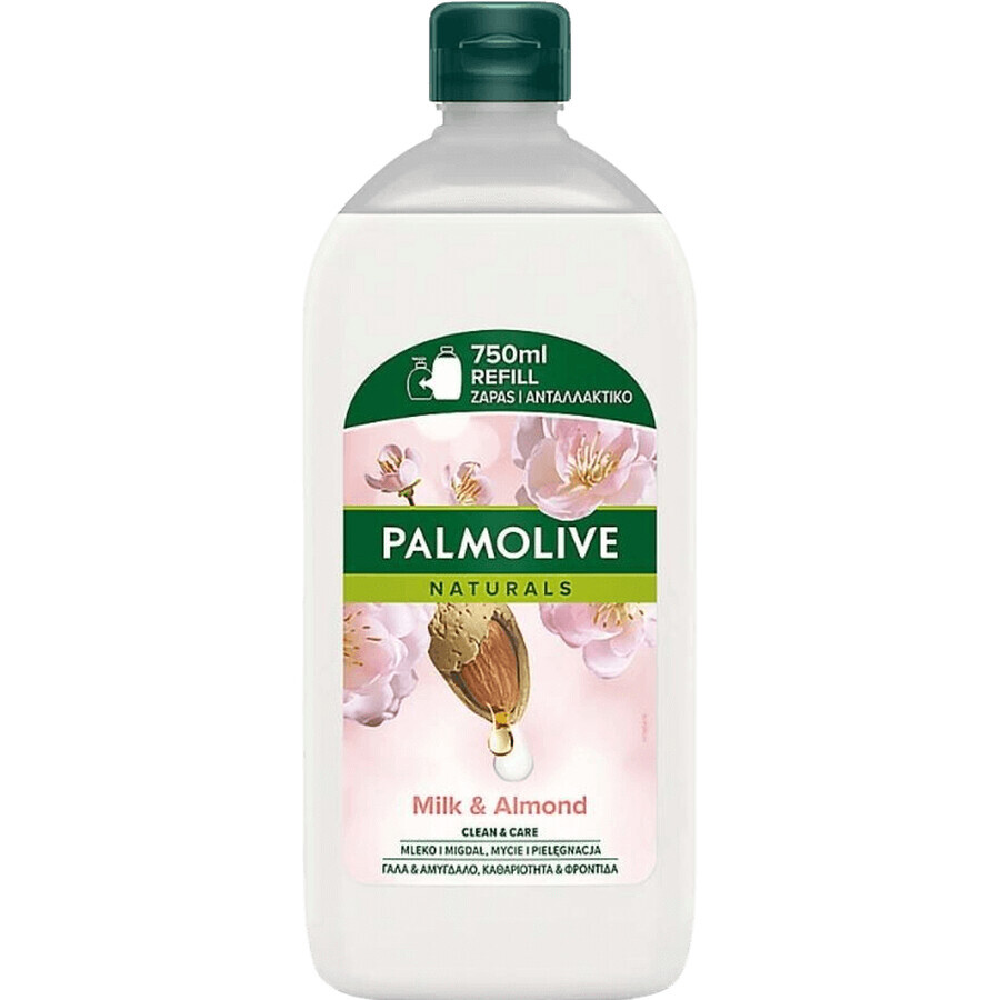 Vloeibare zeep Palmolive Naturals Amandel&Melk 750 ml navulling