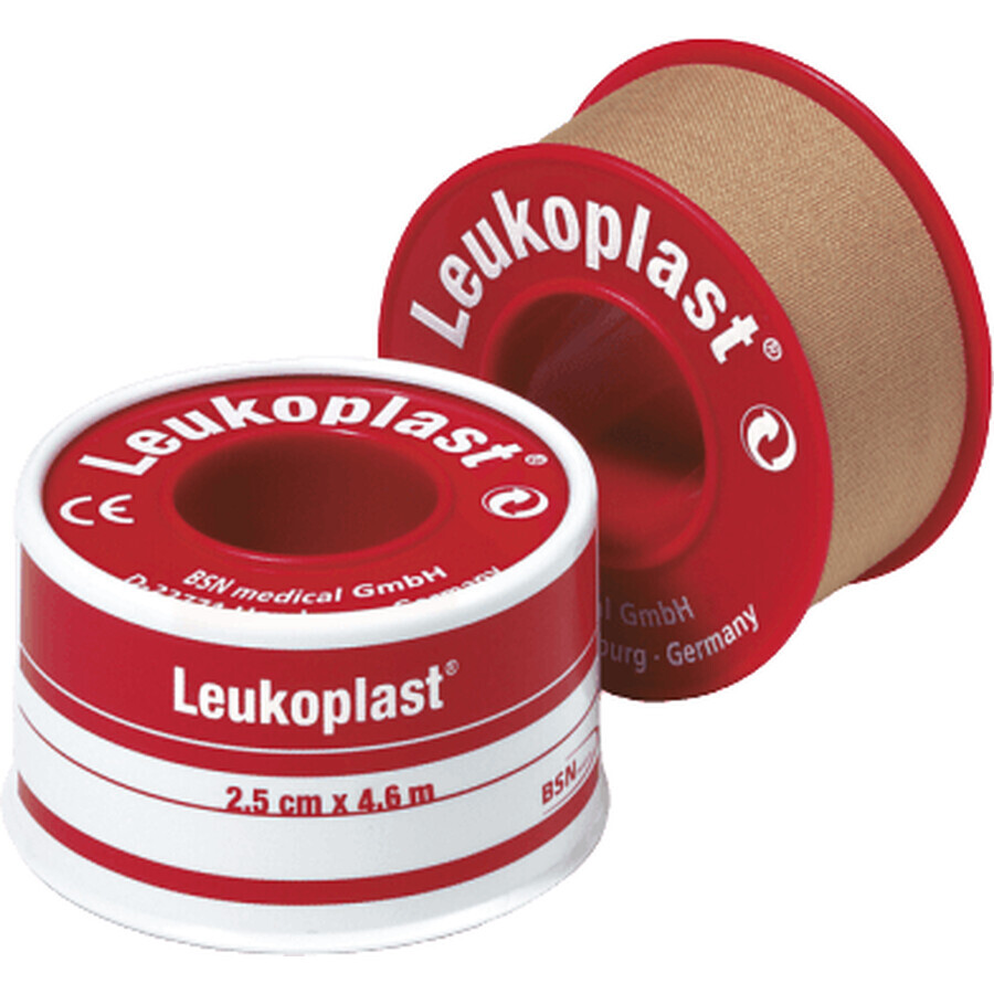 Leukoplast klassieke pleister op rol 2,5cm x 4,6m