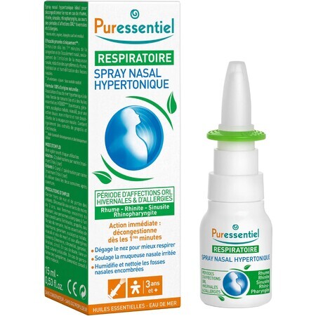 Puressentiel Neusspray voor rhinitis 15 ml