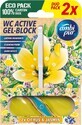 Ambipur Active gel-blok citroen en jasmijn 2 x 45 g