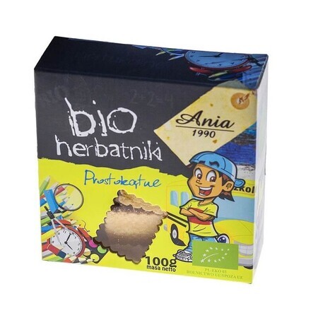 Bio-Kekse quadratisch, 100 g, Ania