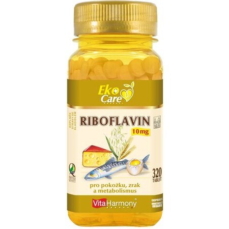 VitaHarmony VE Riboflavine (vitamine B2) 10mg 320 tabletten