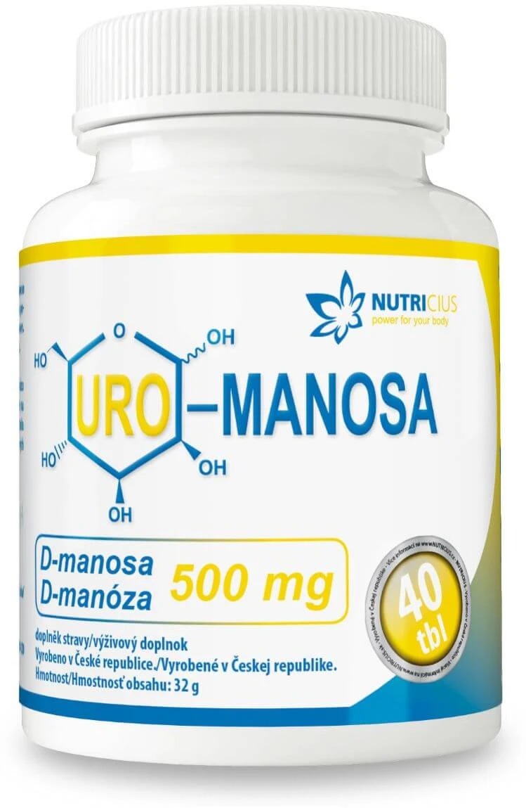 Nutricius Uro - Mannose 40 tabletten