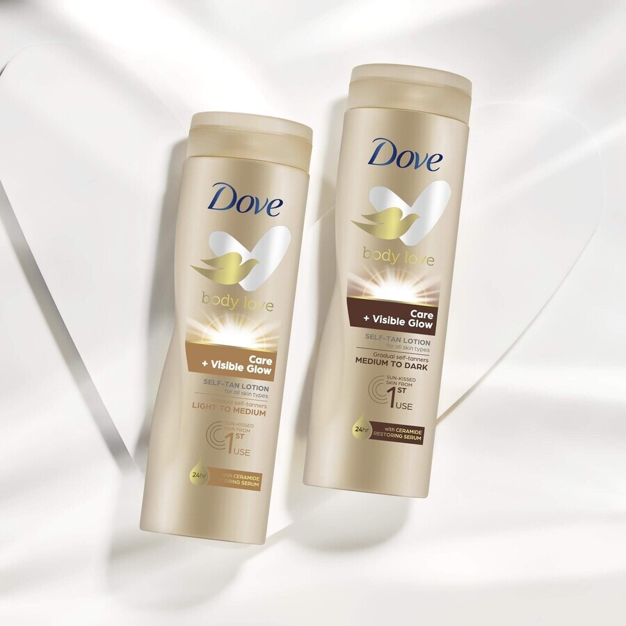 Dove Care&Visible Glow Fair-Medium Body Lotion 250 ml