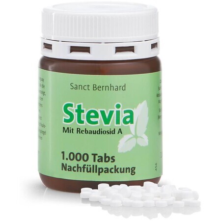 Sanct Bernhard Stevia 1000 tabletten