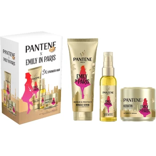 Pantene Pantene x Emily in Paris: serum 200ml, olejek 100ml i maska do włosów 300ml