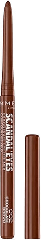 Rimmel London Scandal&#39;Eyes Exagerate Eye Definer Oogpotlood, 002 Chocolade Bruin 0.35 g