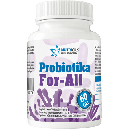 Nutricius Probiotica voor iedereen 60 capsules