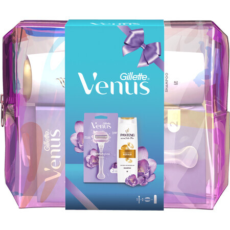 Gillette Venus ComfortGlide scheerapparaat + Pantene Repair and Protect shampoo 250 ml