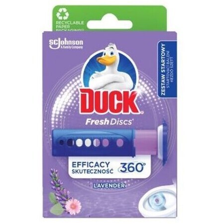 Duck Fresh Discs Lavendel Lavendel Fresh Discs Toiletdoekjes 36 ml