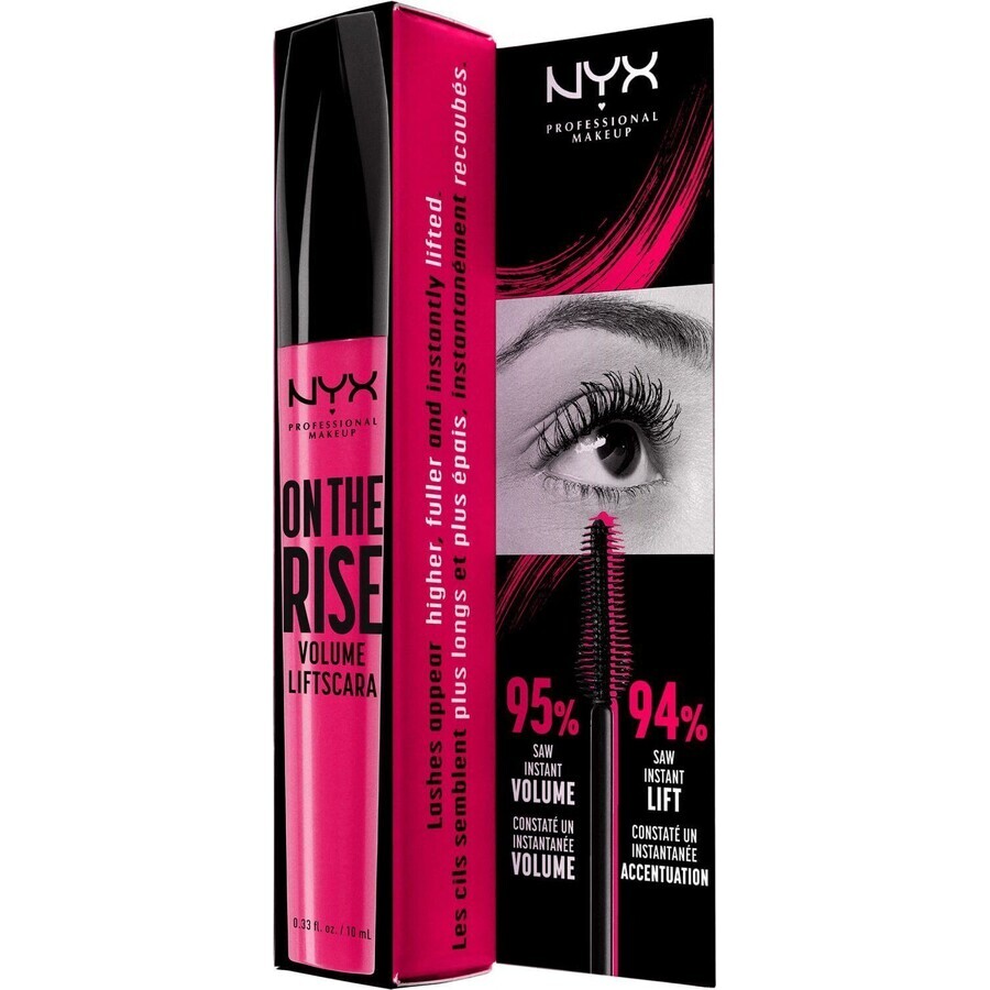 NYX Professional Makeup On The Rise Liftscara Mascara - nero 10 ml