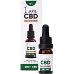 Ik ben CBD Spectrum CBD 5% + CBG 5% originele hennepolie 10 ml