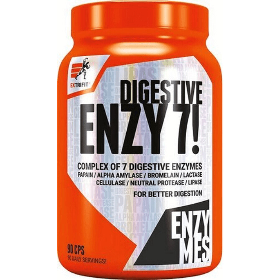 Extrifit Enzy 7! Spijsverteringsenzym 90 capsules