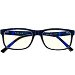 Glassa Computerbril PCG02 D0.5+ zwart/blauw