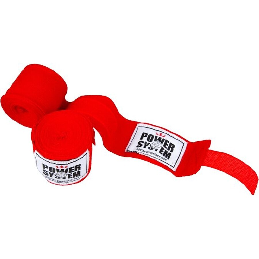 Power System Boxing BOXING WRAPS BOXING WRAPS RED 2 stuks