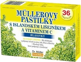 Dr.Muller Muller Eiland korstmos en vit. C suikervrij 36 tabletten
